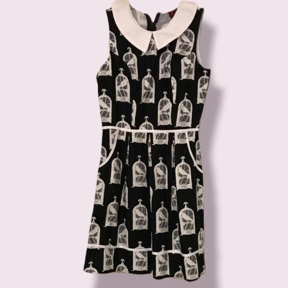 Folter Dresses & Skirts - SzS Birdcage dress with peter pan collar